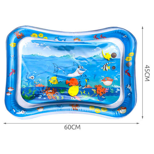 Un tapis de jeu gonflable pour les enfants 