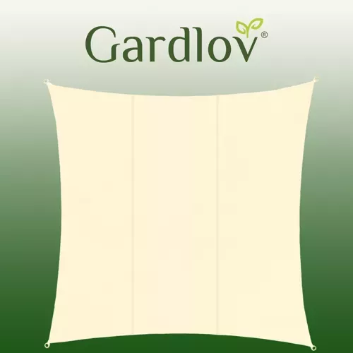 Voile d&#39;ombrage 3,6x3,6m Gardlov 23165