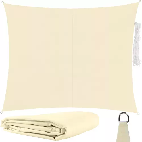 Voile d'ombrage 3x2m - beige Gardlov 23163