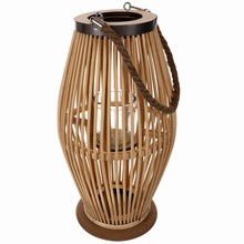 Gardlov 24282 Bambus-Rattan-Laterne