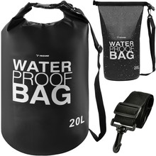 Wasserdichte Tasche 20L schwarz 23566