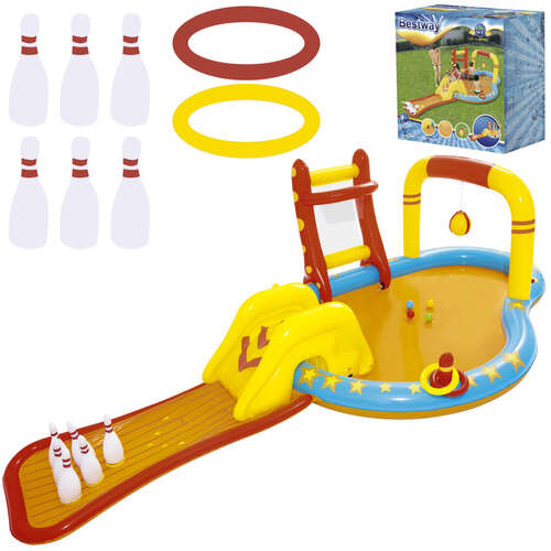 Aufblasbarer Spielplatz 435x213x117cm BESTWAY 53068