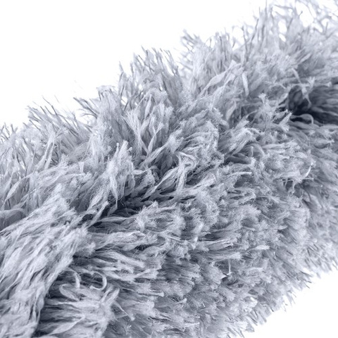 Teleskop-Staubbürste mit zwei Aufsätzen