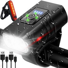 4T6 USB Bike Light + Rear Light 23677