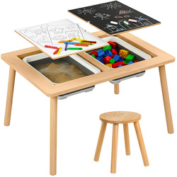 Kruzzel 26366 Sensory Table with Chair