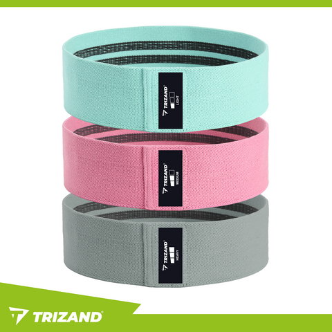 Mankštos gumų rinkinys - 3 vnt. Trizand 25876