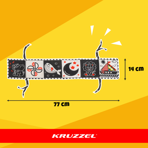 Zabawka sensoryczna - książeczka Kruzzel 26461