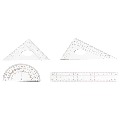 Geometric set 10 pieces Maaleo 26170