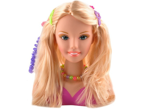 Styling head with accessories