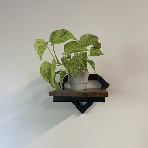 Ruhhy 24253 hanging wall shelf