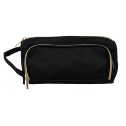 Double extendable pencil case - black Maaleo 24502