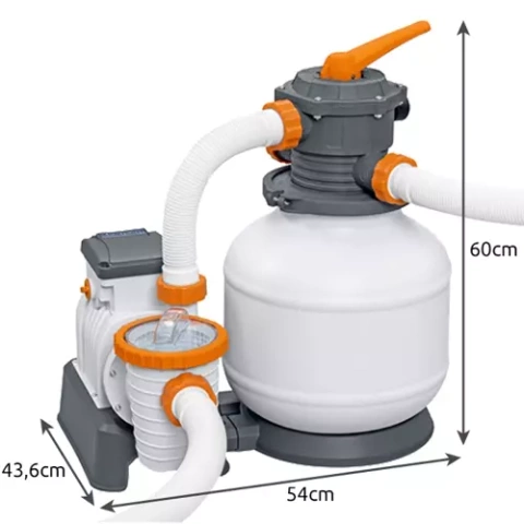 Pompa piaskowa do basenu 7571l/h - BESTWAY 58499