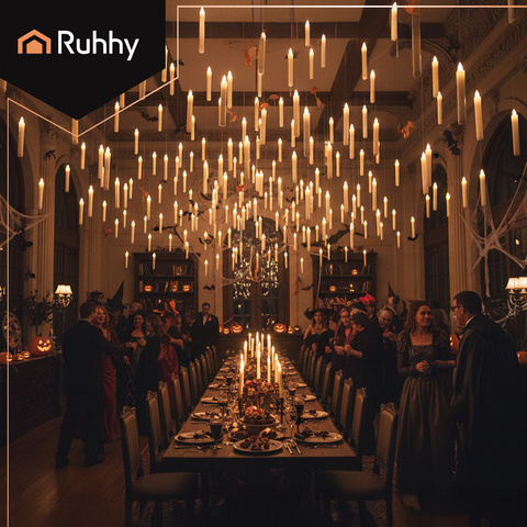 LED svíčky 12 ks Ruhhy 26177