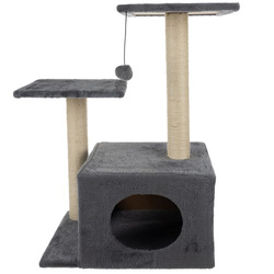 Cat tree 71cm gray Purlov 21712