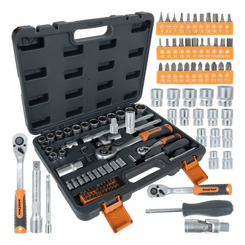 Coffret d'outils de 72 pièces. Bigstreen 26846