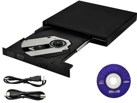 Disque dur externe portable + graveur de CD