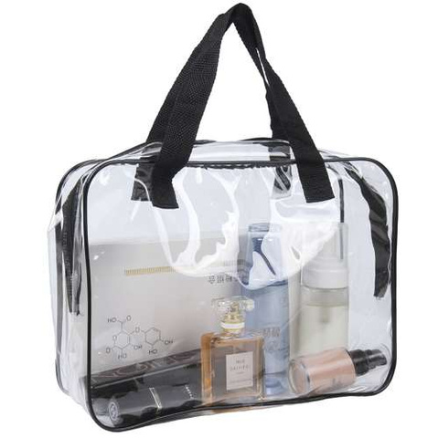 Trousse cosmétique transparente 3en1 Soulima 21448