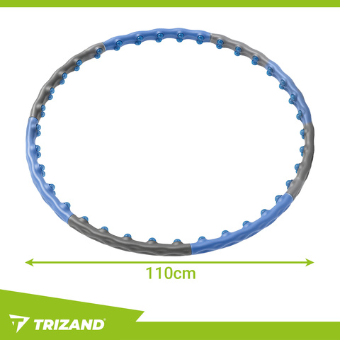 Обруч Trizand 26347 с заклепками