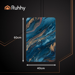 Tapis de salle de bain 60x40cm Ruhhy 25959