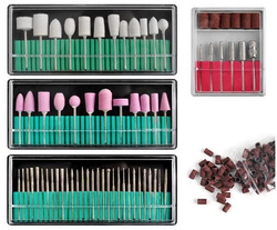 Ein Satz Zubehör für eine Fräsmaschine