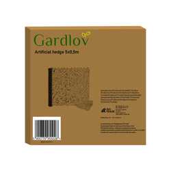 Haie artificielle pour balcon 5x0,5m Gardlov 25342