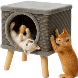 Lit pour chat - maison sur pieds Purlov 26215