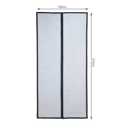 Moustiquaire de porte 100x210cm HQ M18602