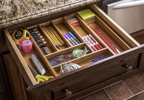 Bamboo drawer insert/organizer Ruhhy 19189
