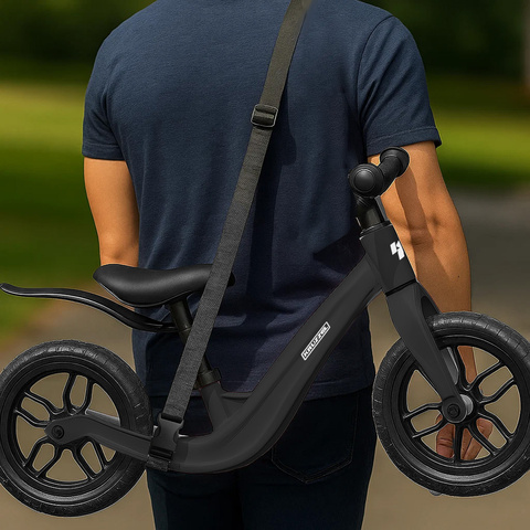 Balance bike black Kruzzel 25767