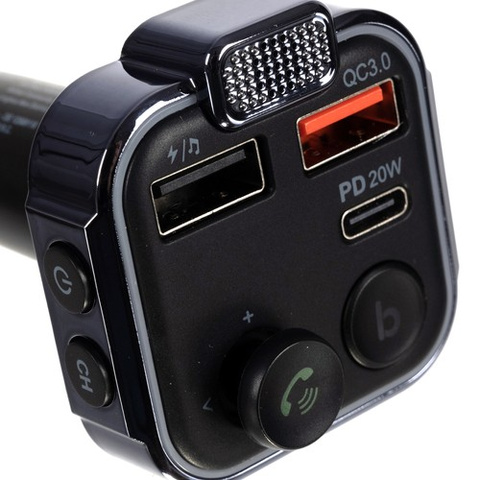 Xtrobb 22355 Bluetooth FM Transmitter/Charger
