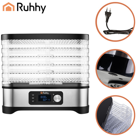 Ruhhy 25928 Mushroom, Fruit and Vegetable Dehydrator