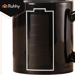 Mug magique - batterie 330ml Ruhhy 22103