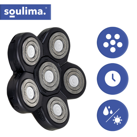 Soulima 26423 Haar- und Bartschneider-Rasierer