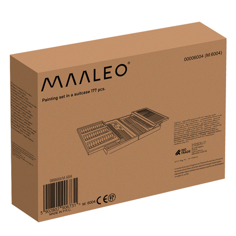 Malset 174-teilig im Koffer