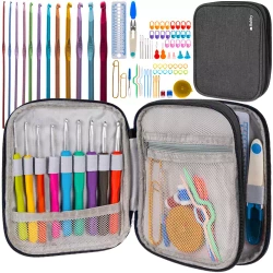 Set of 85 crochet hooks Ruhhy 19456