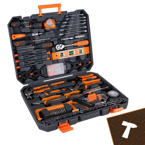 Tool set in a 168-piece case. Bigstreen 26475