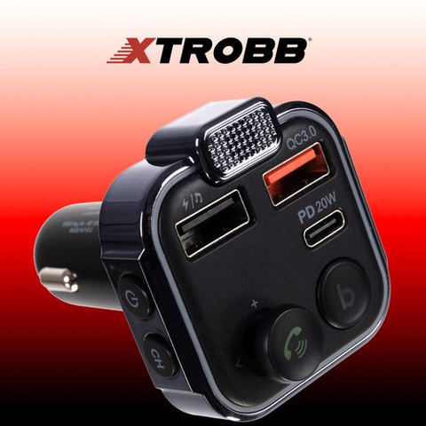 Transmetteur/chargeur Bluetooth FM Xtrobb 22355