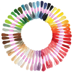 Fil à broder 50 couleurs 25680