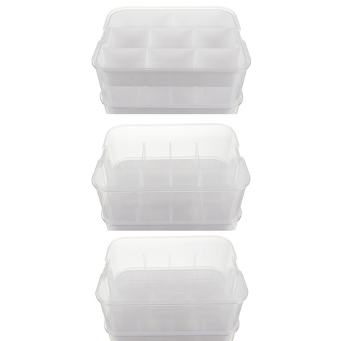 Pudełko na klocki- 3 poziomy Kruzzel 25757