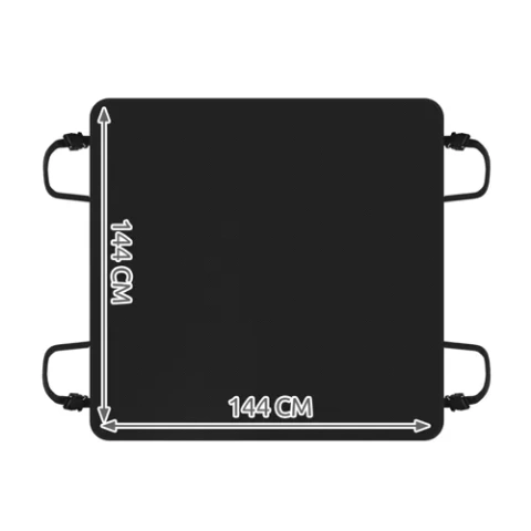 Чехол для коврика для собаки 144x144 см Purlov 23691