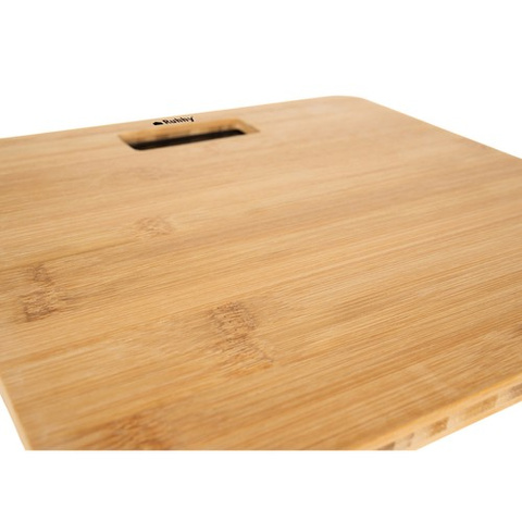 LCD bathroom scale - wooden Ruhhy 22522