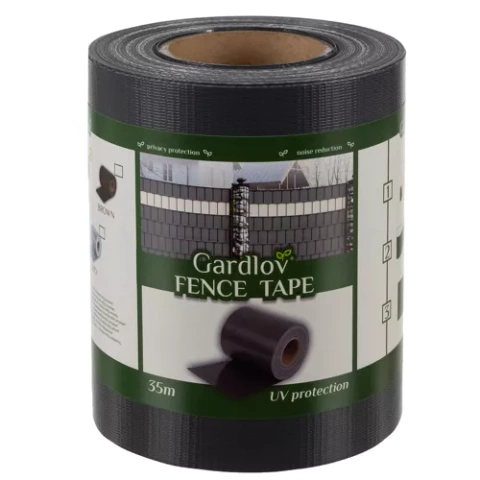 Fencing tape 19cmx35m 450g/m2 anthracite 23696