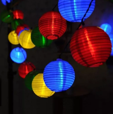 Solar garland 3.5m 2V IP44 23412