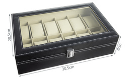Watch organizer 12 compartments