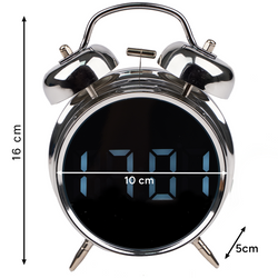 Digital clock - alarm clock Izoxis 26337