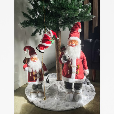 Weihnachtsmann am Seil - Weihnachtsdekoration Ruhhy 22502