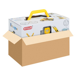 Construction blocks - vehicles 100 pieces ISO TRADE