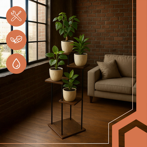 Standing flower stand 107 cm Ruhhy 25998