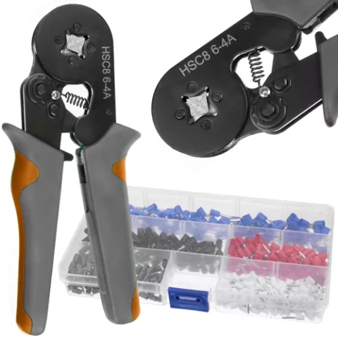 Pince à sertir pour embouts de 0,25 à 10 mm² Bigstreen 23271