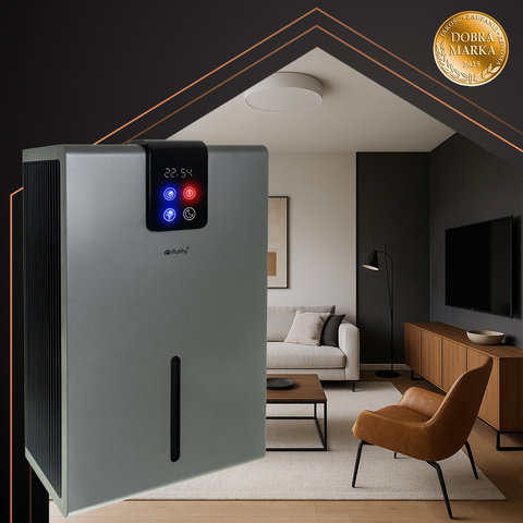 Silver air dehumidifier Ruhhy 26496